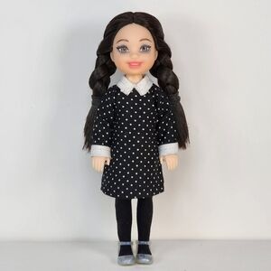 🎨 Wednesday Addams Dress for Barbie Chelsea Doll
